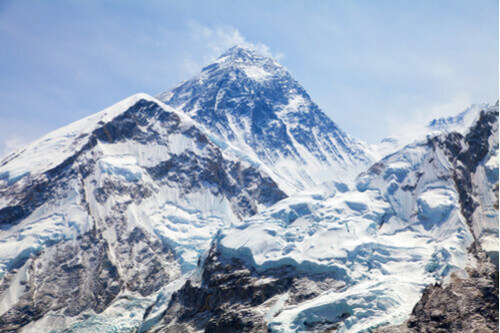 The stunning mountain of Kala Patthar, Nepal.
