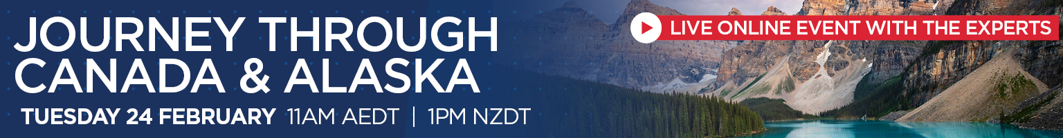 JOURNEY THROUGH CANADA & ALASKA Banner