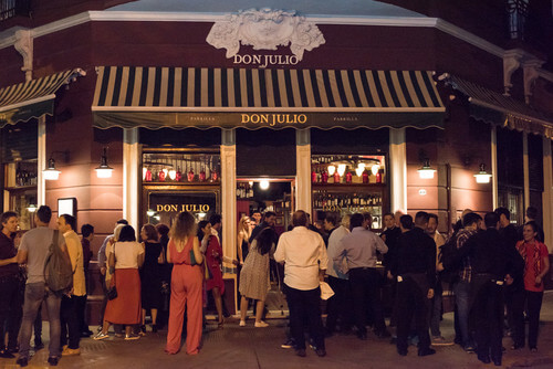 The bustling Don Julio, in Argentina.