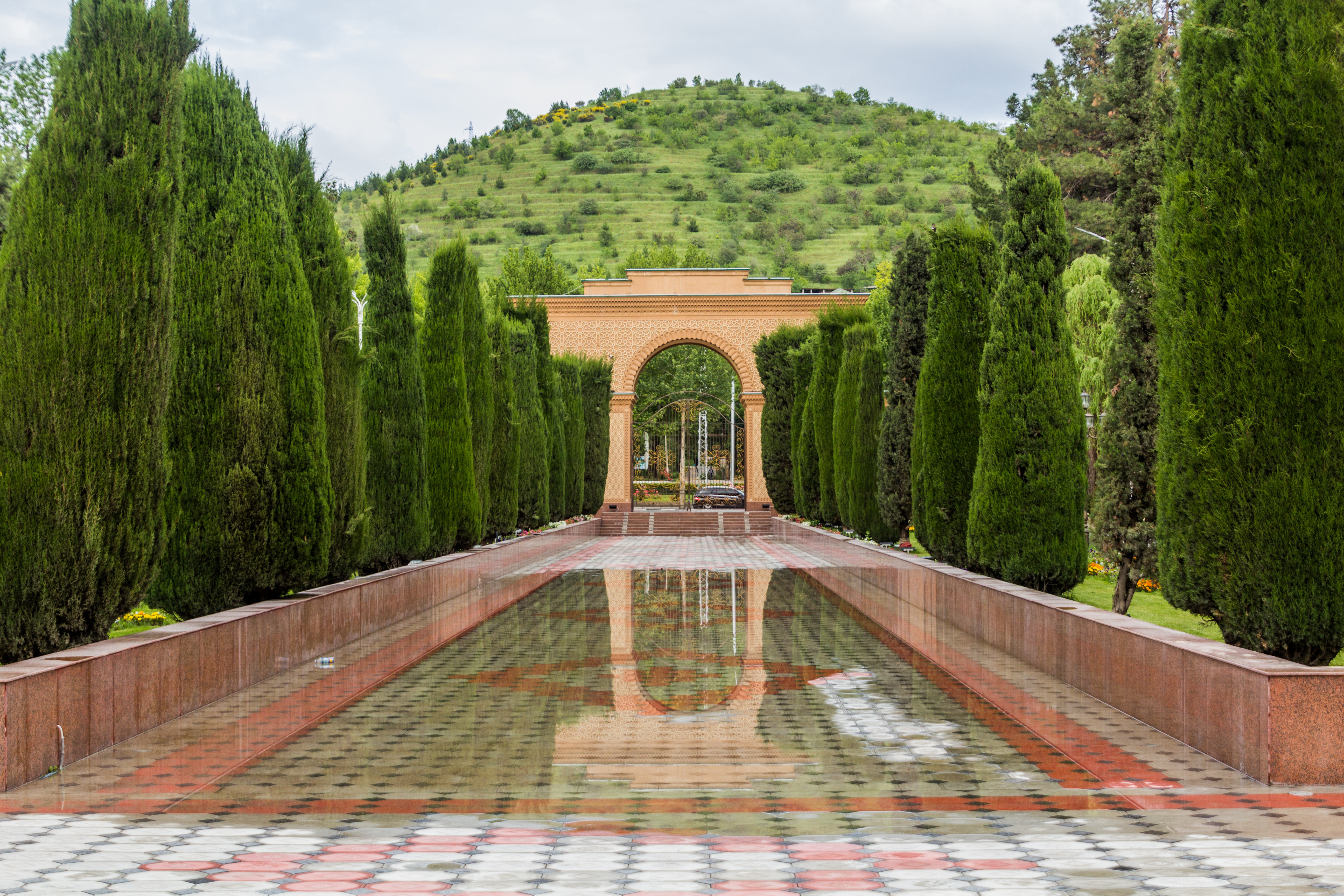 The Botanical Garden in Dushanbe