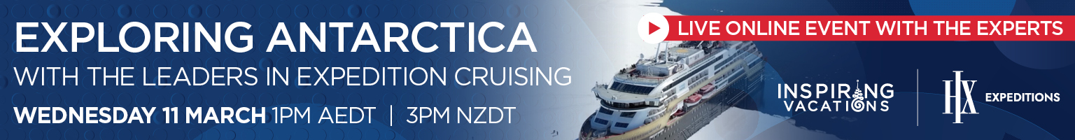 EXPLORING ANTARCTICA WITH HX EXPEDITIONS Banner