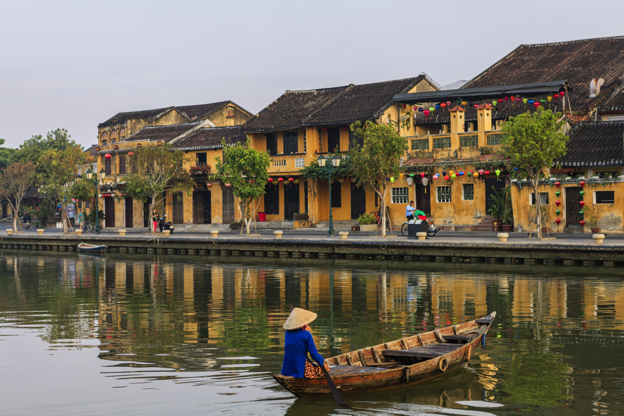 A serene moment in Hoi An's Old Town