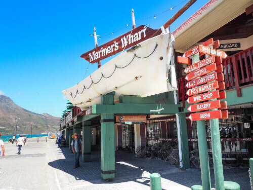 Mariners Wharf is seafood restaurant in Hout bay Beach.