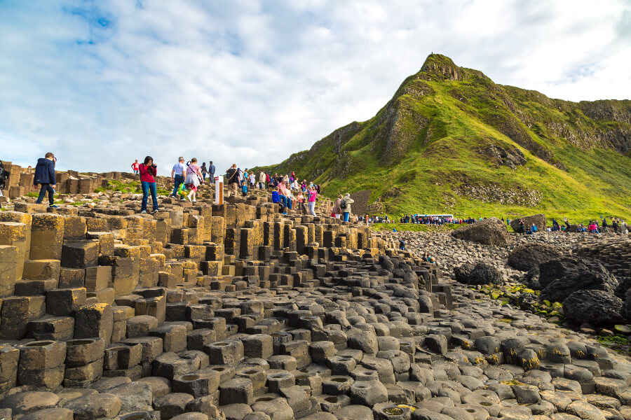 The Giant's Causeway as part of the Game of Thrones tour.
