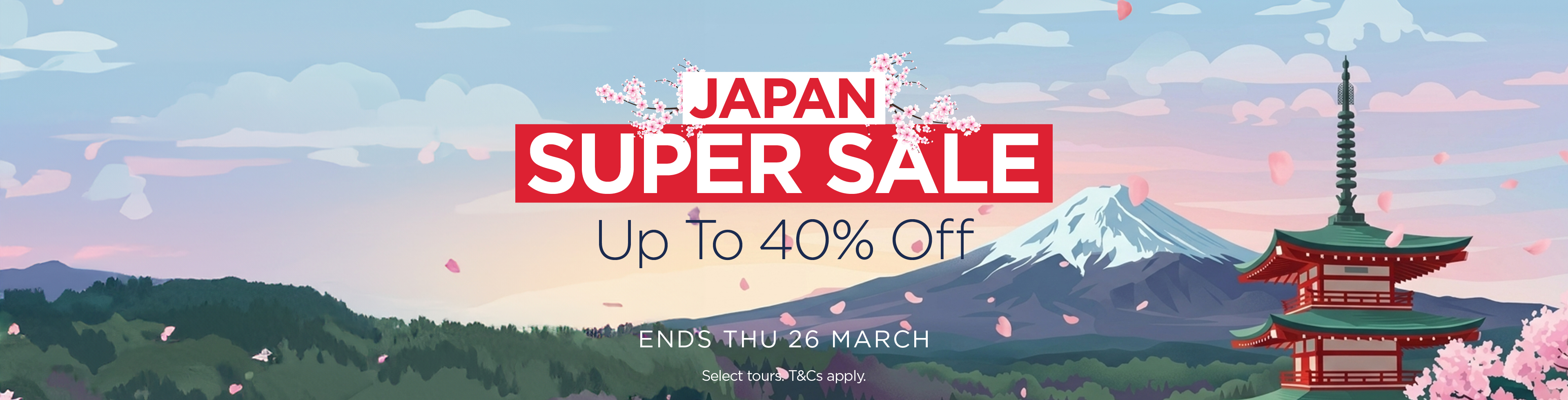 Japan Super Sale: Up To 40% Off