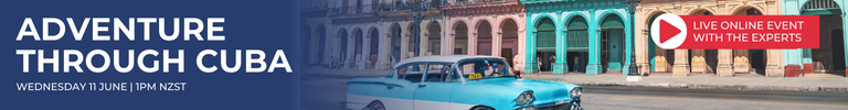 ADVENTURE THROUGH CUBA Banner