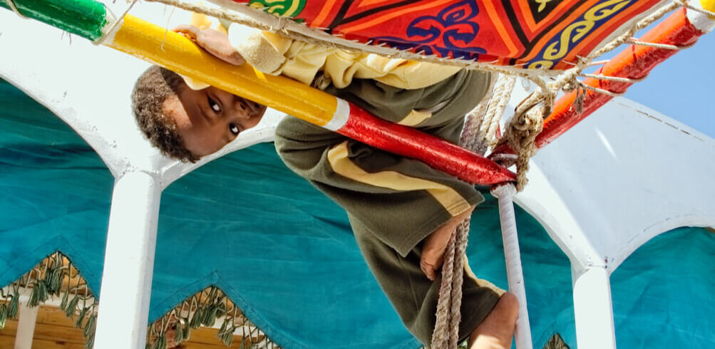 Snapshot: Felucca Sailing On The Nile 