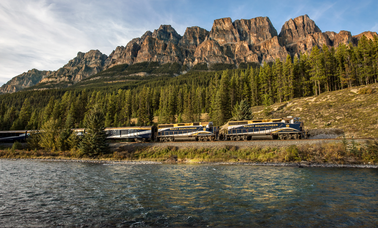 The Rocky Mountaineer offers a luxurious journey, and is a must-experience for train travel enthusiasts