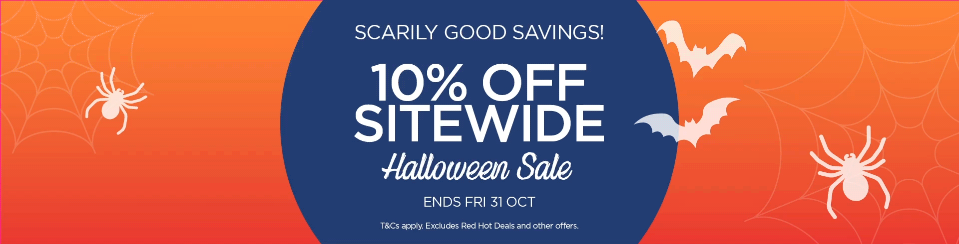 Scarily Good Savings: 10% Off Halloween Sale