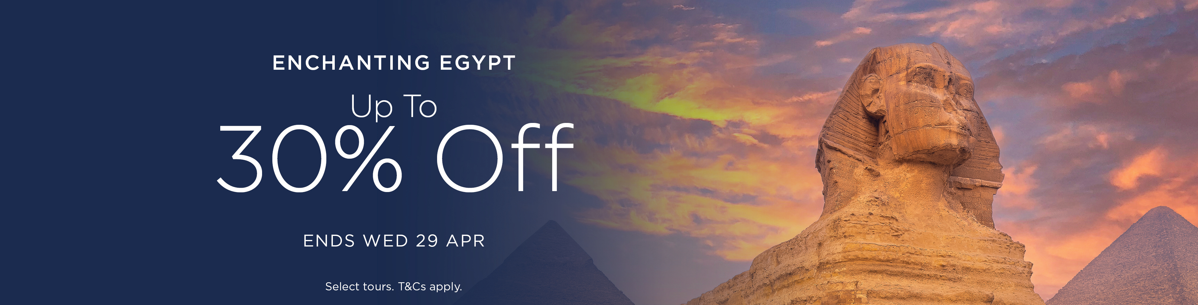 Up To 30% Off Egypt