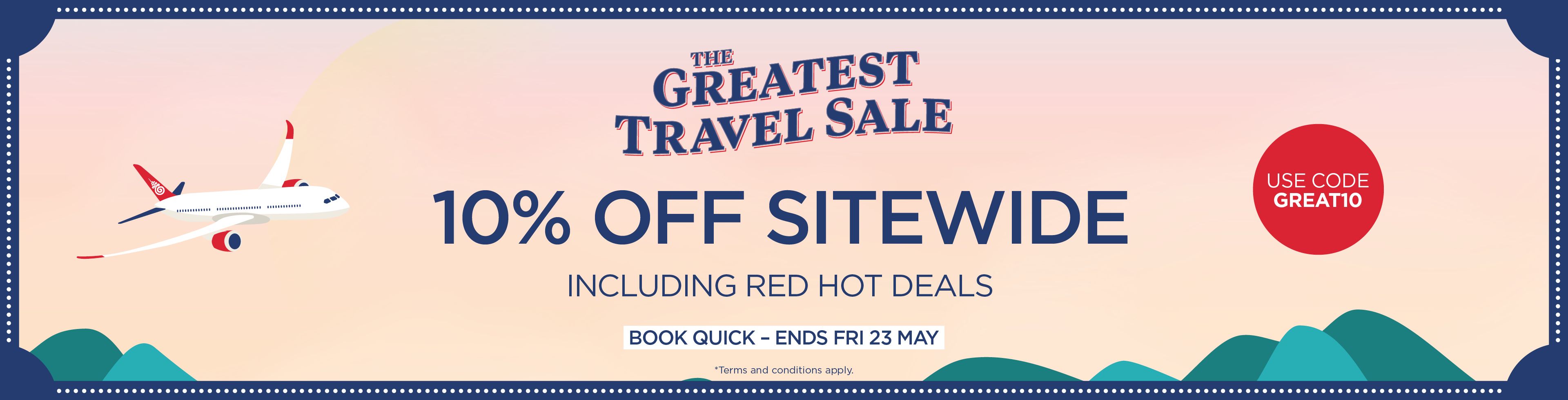 10% Off Sitewide!