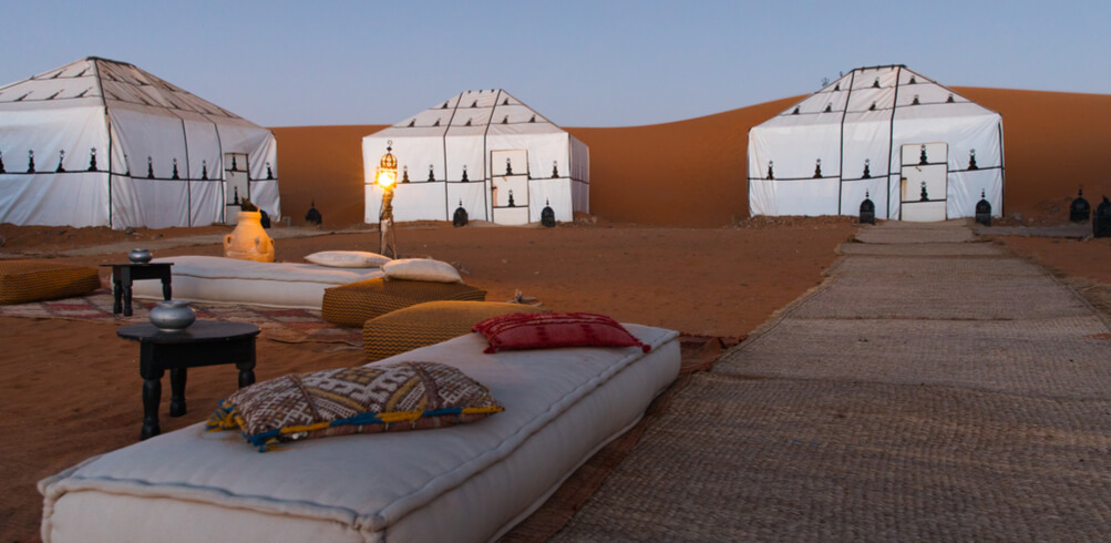 Camping In The Sahara
