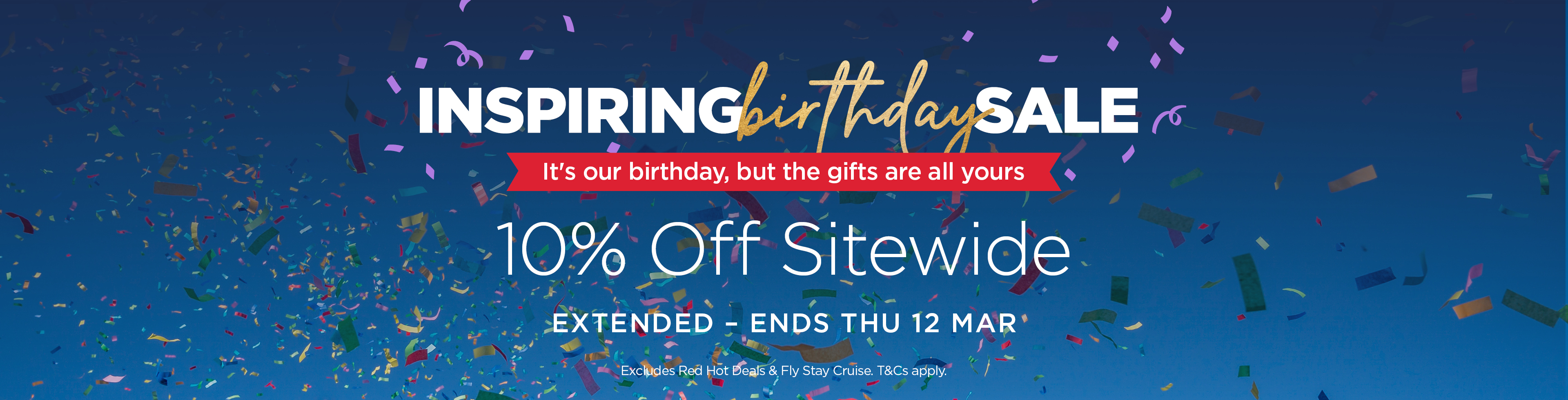 Birthday Sale: 10% Off Tours
