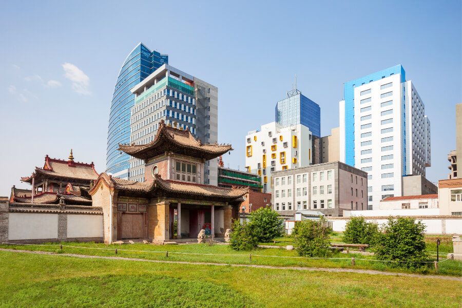 The Choijin Lama Temple Museum in the capital