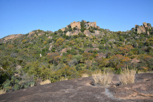 The UNESCO World Heritage Site of Matobo Hills in Matobo National Park.