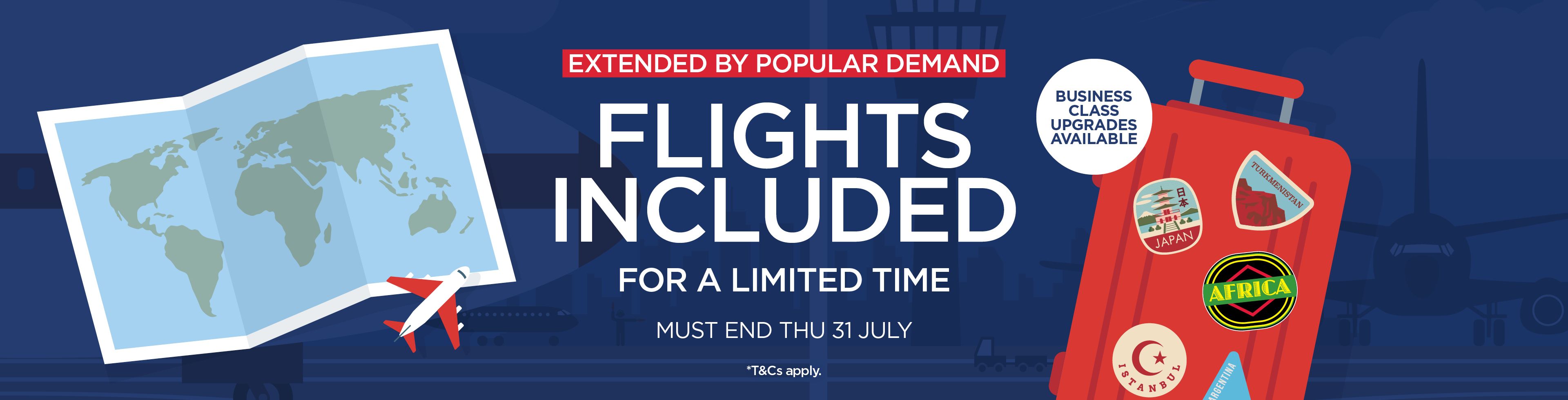 Limited Time: Flight Inclusive Tours