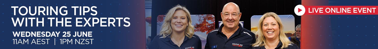 TOURING TIPS WITH THE EXPERTS  Banner