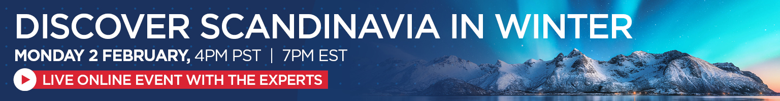 DISCOVER SCANDINAVIA IN WINTER Banner