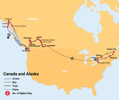 trip a deal 2 for 1 alaska and canada