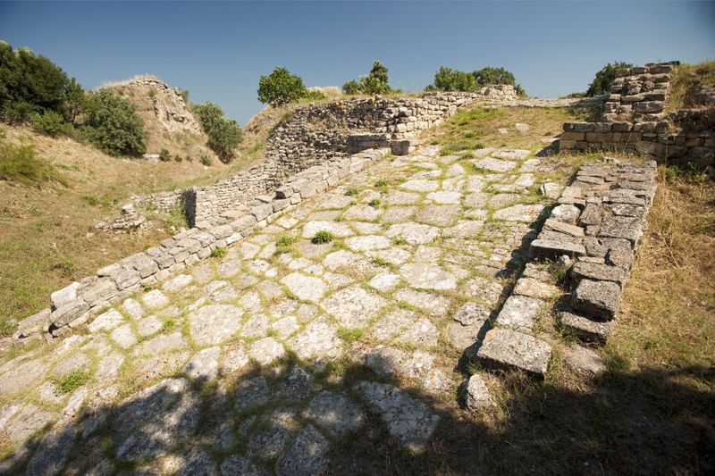 The Ramp in Troy II, the ancient Greek city of Troy.