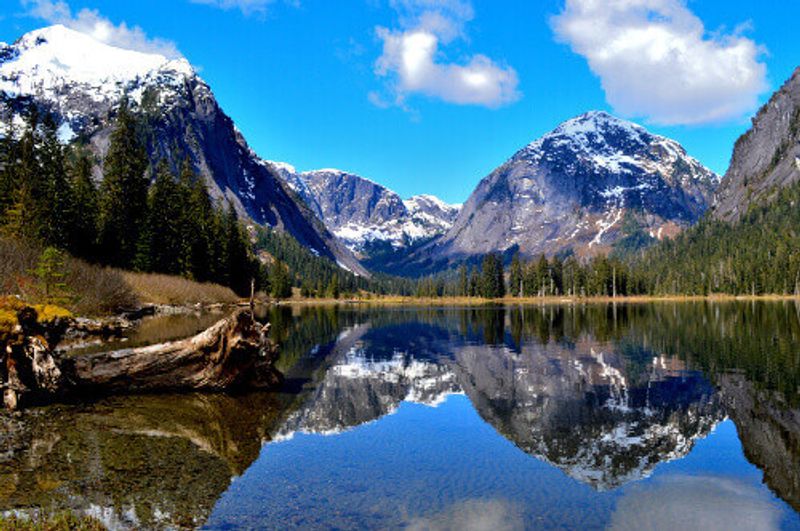 Nooya Lake in the Misty Fjords National Monument.