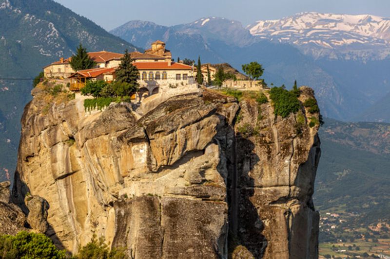 The historic Monastery of the Holy Trinity.