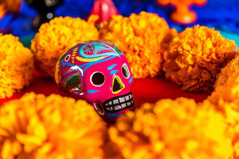 Candy skulls for the Day of the Dead