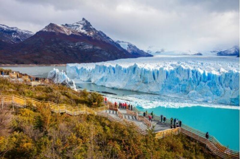 The Perito Moreno Glacier, Argentina.