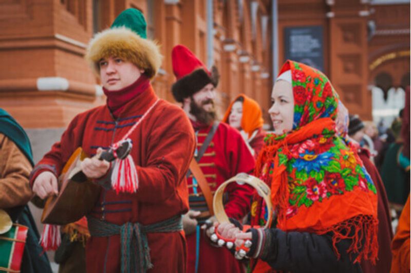 A Russian music festival featuring local music.