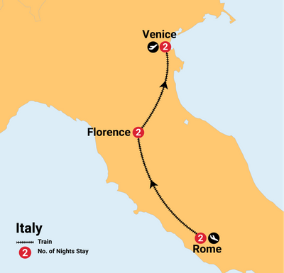 italy train tour packages