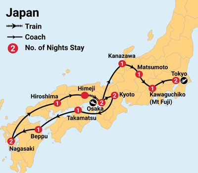 japan travel packages tours