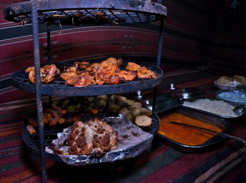 Zarb is a traditional Jordanian bedouin style barbeque