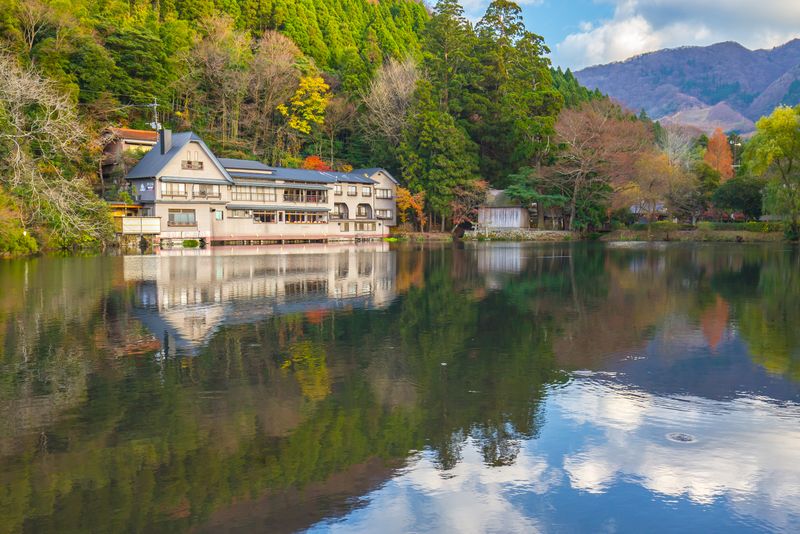 Kinrinko Lake in Yufuin