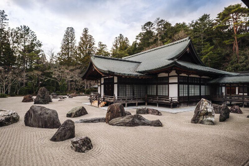 Mount Koyas Okunoin Cemetery in a Shingon Buddhist Temple, Osaka.