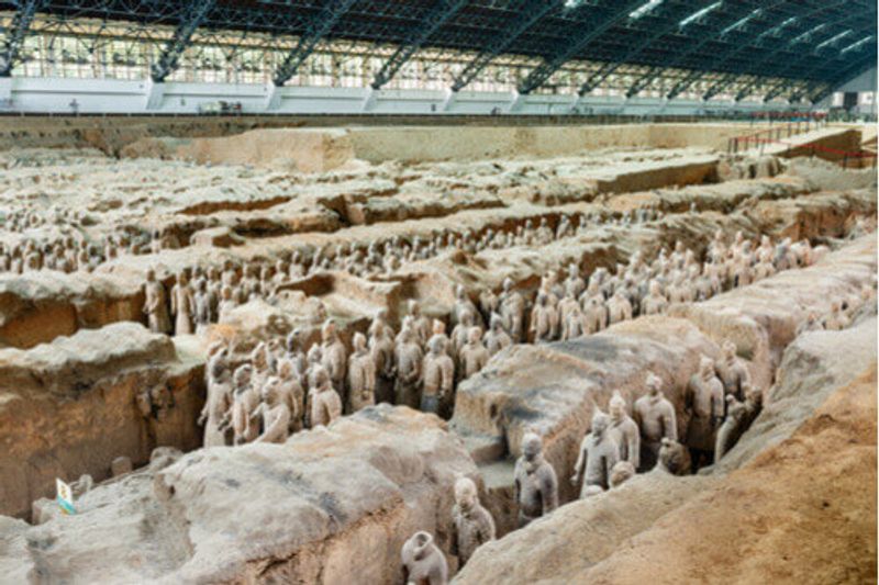 The Terracotta Warriors are a UNESCO must-see sight when visiting Xi'an.