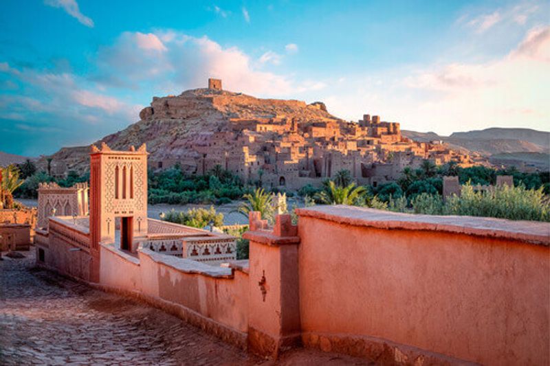 Kasbah Ait Ben Haddou near Ouarzazate in the Atlas Mountains of Morocco