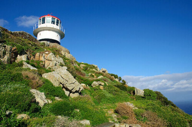 Cape Point Lighthouse in Cape Peninsula.