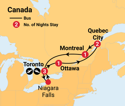 eastern canada tours