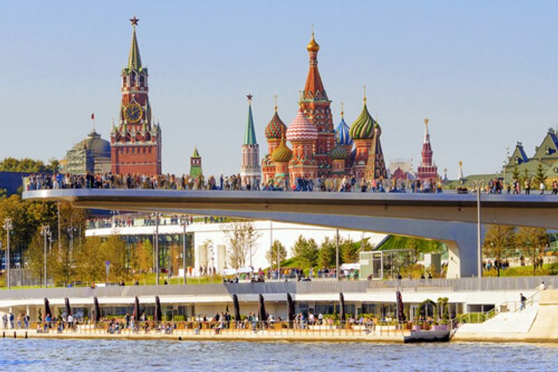 St. Basils Cathedral is an architectural and cultural landmark in Russia.