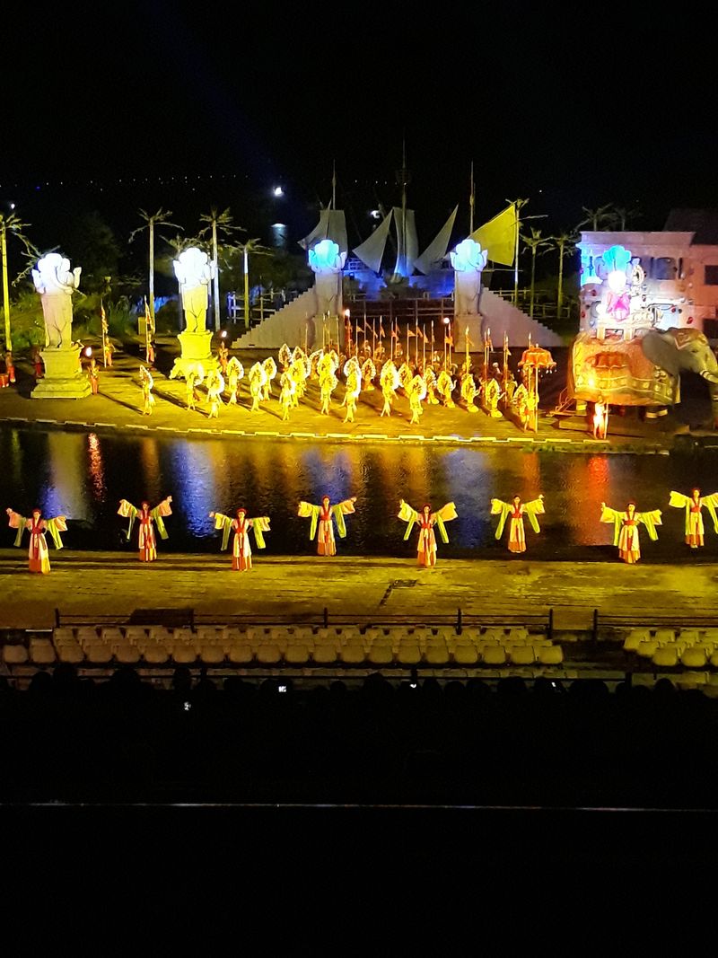 Donald and Susan loved the optional tour, Hoi An Memories Show (photo taken by Susan on tour)