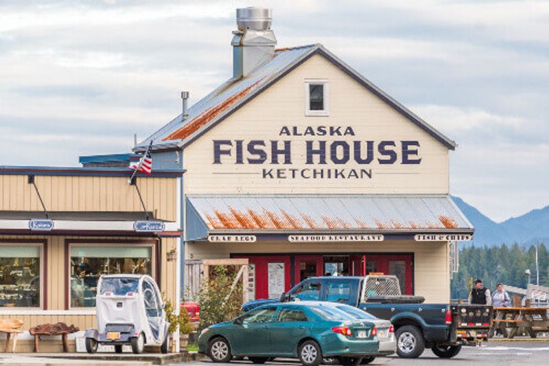 The Alaska Fish House Restaurant in Ketchikan.