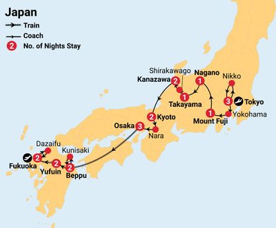 japan tours and cruises