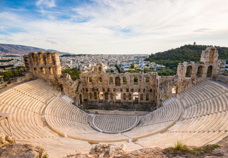 The historic Odeon of Herodes Atticus