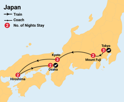 small group tours of japan 2023