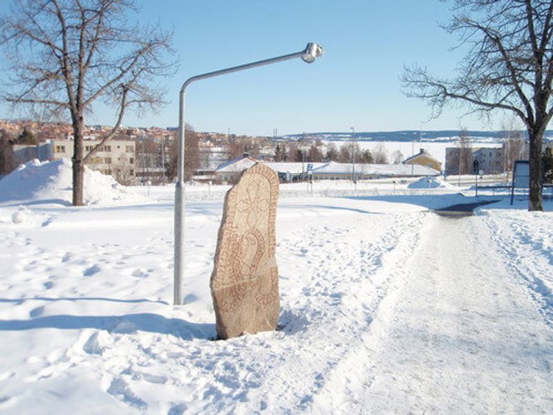 Frösöstenen runestone in Frösön.