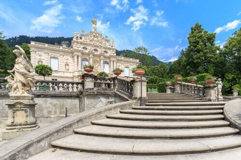 Linderhof Palace in Bavaria.