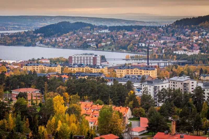 City of Ostersund in Jamtland.