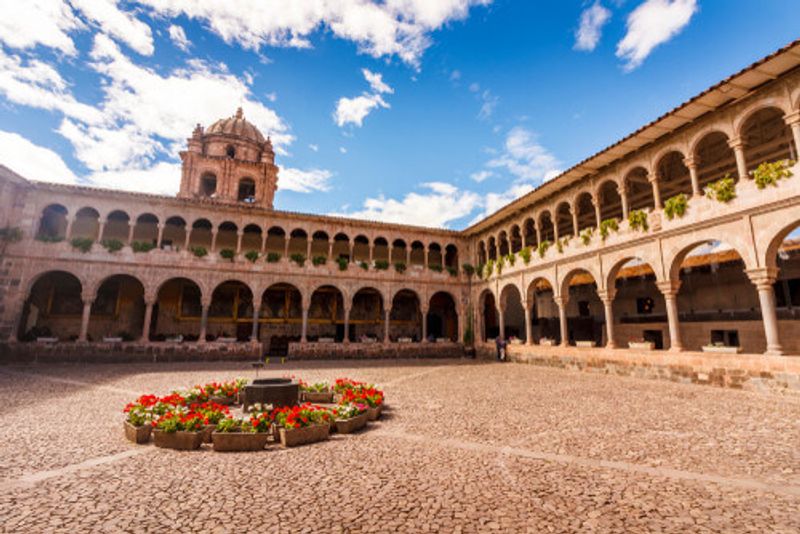 The historic Qorikancha in Cuzco.