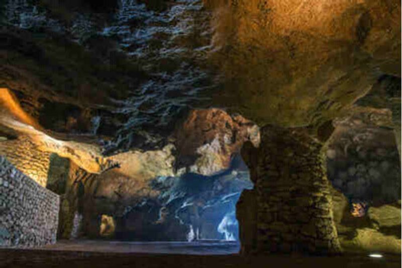 The Cave of Hercules is a natural wonder in Cape Spartel.