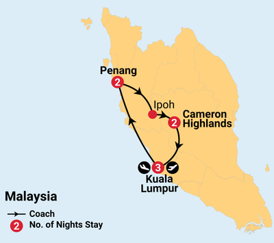 malaysia small group tour